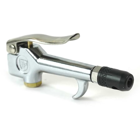 Interstate Pneumatics Standard Thumb Lever Safety Blowgun - with OSHA Approved Rubber Safety Tip, PK 50 B302S-50K